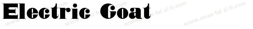 Electric Goat字体转换